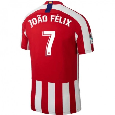 Billiga Fotbollströjor Atlético Madrid JOAO FELIX 7 Hjemma tröja 2019/20 Kortärmad